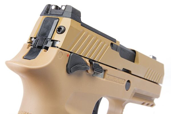 Wholesale SIG Sauer M18 P320 Airsoft Pistol Tan Supplier Manufacturer VFC - Image 2