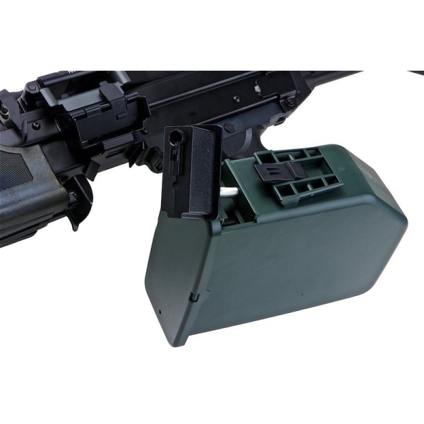 Wholesale A&K M249 MKI SAW Airsoft LMG AEG Black - Bulk Supplier - Image 10