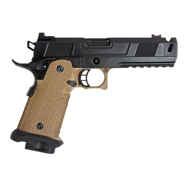 Wholesale Army Armament R501 Costa Comp Green Gas Airsoft Pistol DE Supplier - Image 3