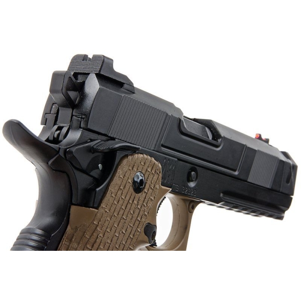 Wholesale Army Armament R501 Costa Comp Green Gas Airsoft Pistol DE Supplier - Image 4