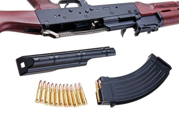 Wholesale Full Metal Wooden Mini AK47 Airsoft Gun with Shell Ejection - Image 9