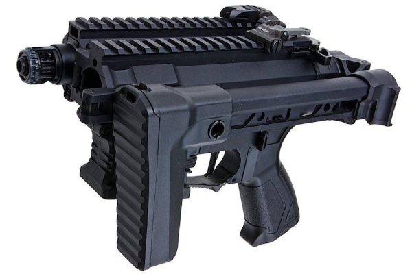 Wholesale G&G FAR 556 Folding M4 Airsoft AEG Rifle - Bulk Supplier Black - Image 10