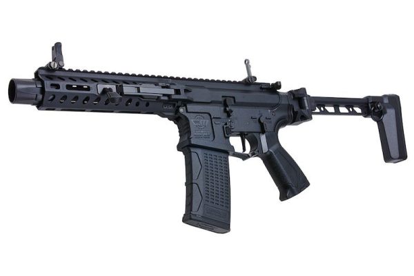 Wholesale G&G FAR 556 Folding M4 Airsoft AEG Rifle - Bulk Supplier Black