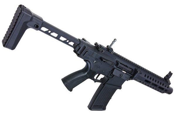 Wholesale G&G FAR 556 Folding M4 Airsoft AEG Rifle - Bulk Supplier Black - Image 2