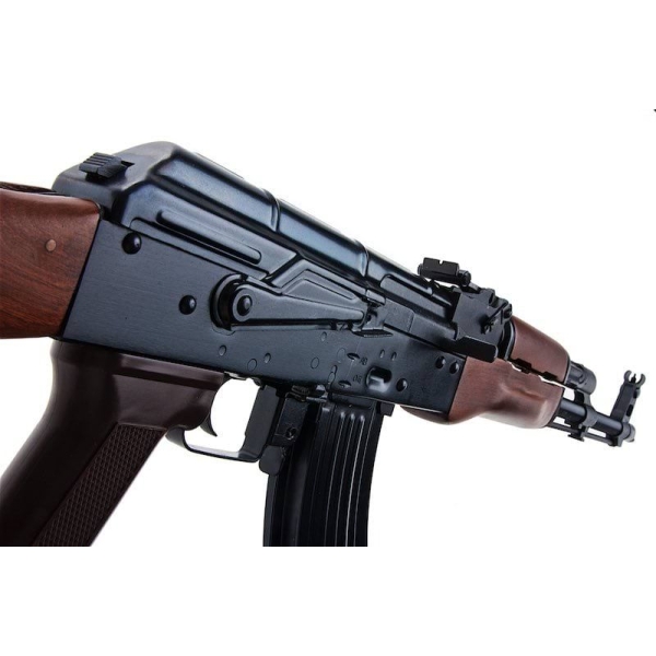 Wholesale E&L AKM Airsoft AEG Rifle Supplier - Real Wood Black EL-A101S - Image 4