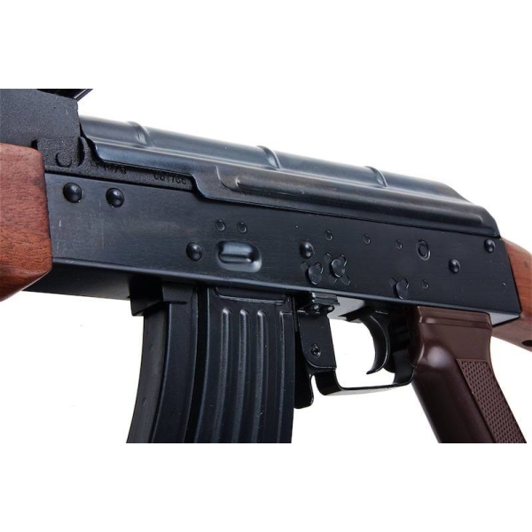 Wholesale E&L AKM Airsoft AEG Rifle Supplier - Real Wood Black EL-A101S - Image 6