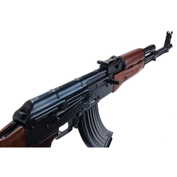 Wholesale E&L AKM Airsoft AEG Rifle Supplier - Real Wood Black EL-A101S - Image 8