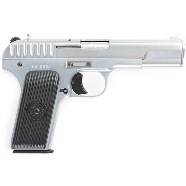Wholesale Supplier of Farsan 0316 TT33 Metal Model Gun in Bulk - Silver - Image 3