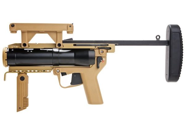 Wholesale Supplier of ARES M320 40mm Airsoft Grenade Launcher DE Bulk Order - Image 3