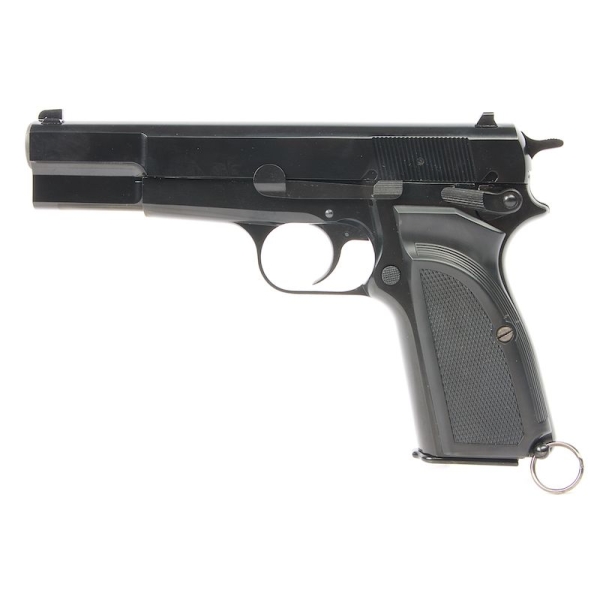 Wholesale Browning Hi-Power MK3 Green Gas Airsoft Pistol Supplier - Black - Image 3