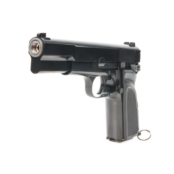 Wholesale Browning Hi-Power MK3 Green Gas Airsoft Pistol Supplier - Black