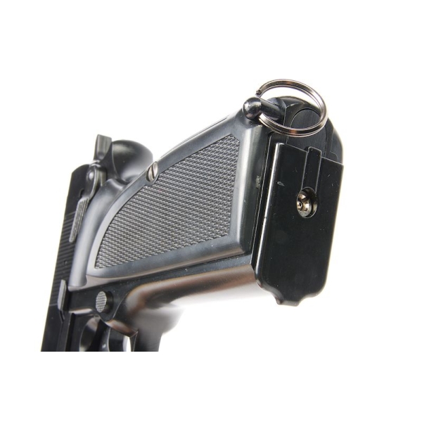 Wholesale Browning Hi-Power MK3 Green Gas Airsoft Pistol Supplier - Black - Image 7