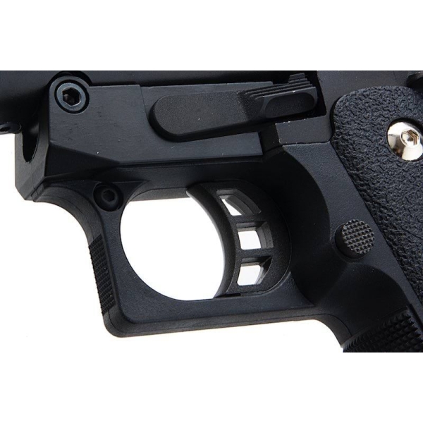 WE Tech Hi Capa 5.1 Galaxy Airsoft Pistol Bulk Wholesale - Green Gas - Silver Slide - Image 6