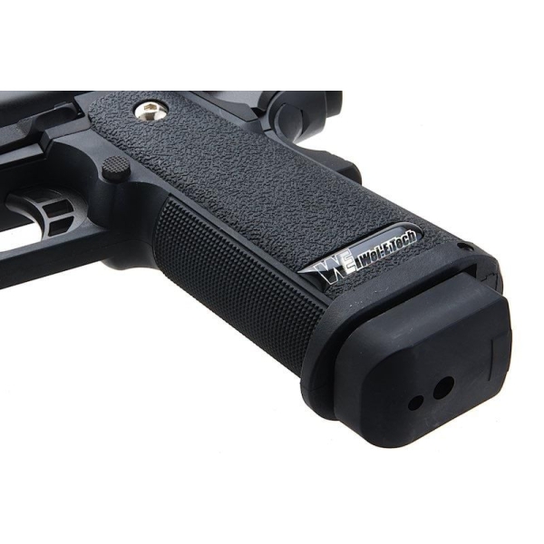 WE Tech Hi Capa 5.1 Galaxy Airsoft Pistol Bulk Wholesale - Green Gas - Silver Slide - Image 7