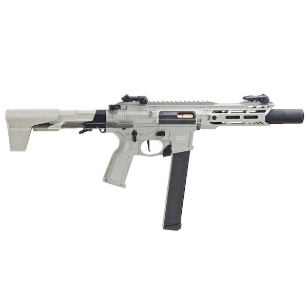 Wholesale ICS CXP-MARS PDW9 Airsoft Rifle Factory Supplier Grey AEG M4 - Image 4