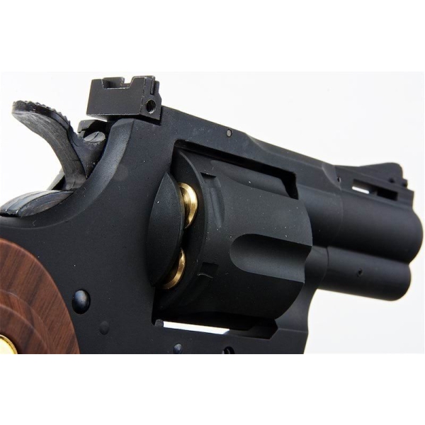 Wholesale King Arms Python .357 Gas Airsoft Revolver Supplier V2 2.5 Black - Image 4