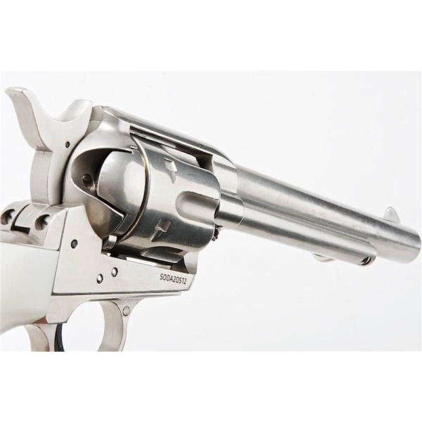 Wholesale King Arms SAA .45 Peacemaker Gas Revolver Silver Factory Supplier - Image 4
