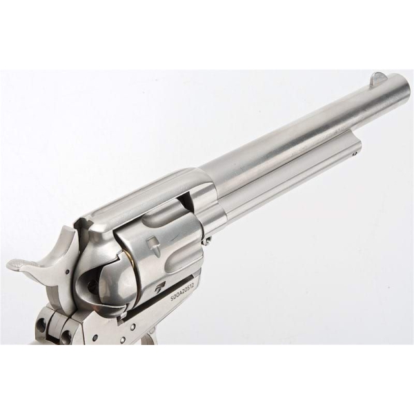 Wholesale King Arms SAA .45 Peacemaker Gas Revolver Silver Factory Supplier - Image 8