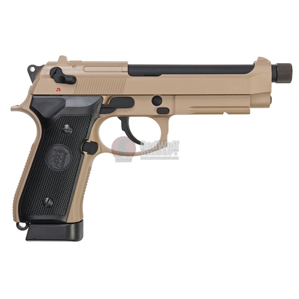 Wholesale Supplier of KJ Works M9A1 Full Metal GBB Airsoft Pistol Tan - Image 2