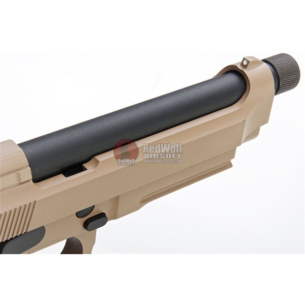 Wholesale Supplier of KJ Works M9A1 Full Metal GBB Airsoft Pistol Tan - Image 3