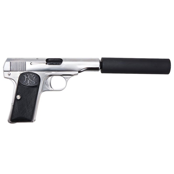 Browning M1910 Secret Agent Gun Wholesale Supplier Factory Silver Model - Image 2
