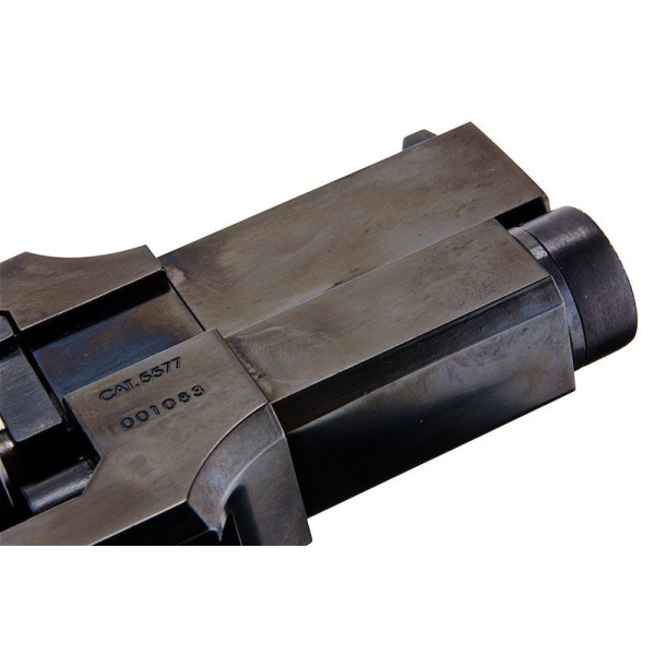 Marushin Mateba Gas Revolver 3 inch - W Deep Black (Heavyweight Wood Grip Version) - Image 5