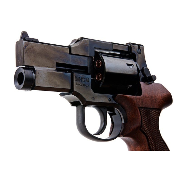 Marushin Mateba Gas Revolver 3 inch - W Deep Black (Heavyweight Wood Grip Version) - Image 8