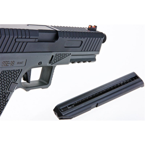 Wholesale SSE18 Full Auto Airsoft Pistol Manufacturer Supplier Grey Bulk - Image 10