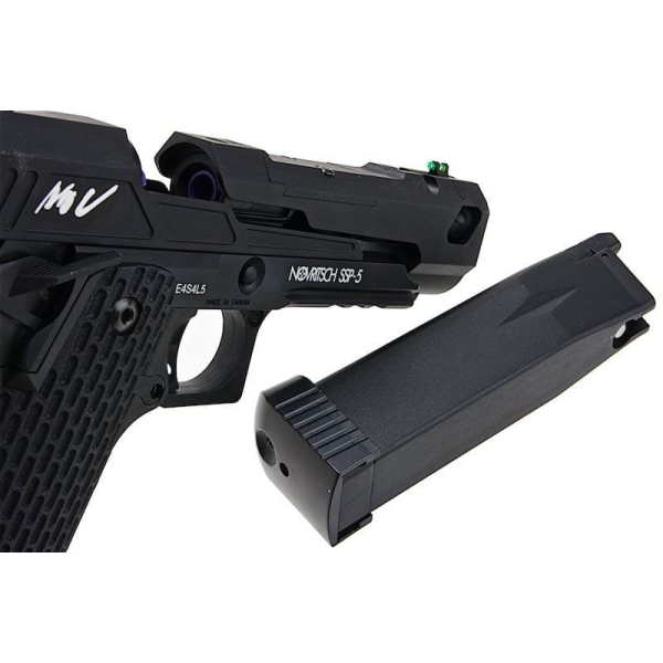 Wholesale Novritsch SSP5 5.1 Green Gas Airsoft Pistol Supplier Black - Image 10