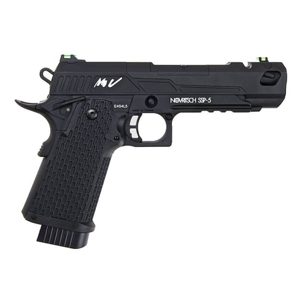 Wholesale Novritsch SSP5 5.1 Green Gas Airsoft Pistol Supplier Black - Image 3