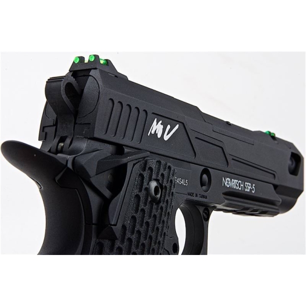 Wholesale Novritsch SSP5 5.1 Green Gas Airsoft Pistol Supplier Black - Image 4