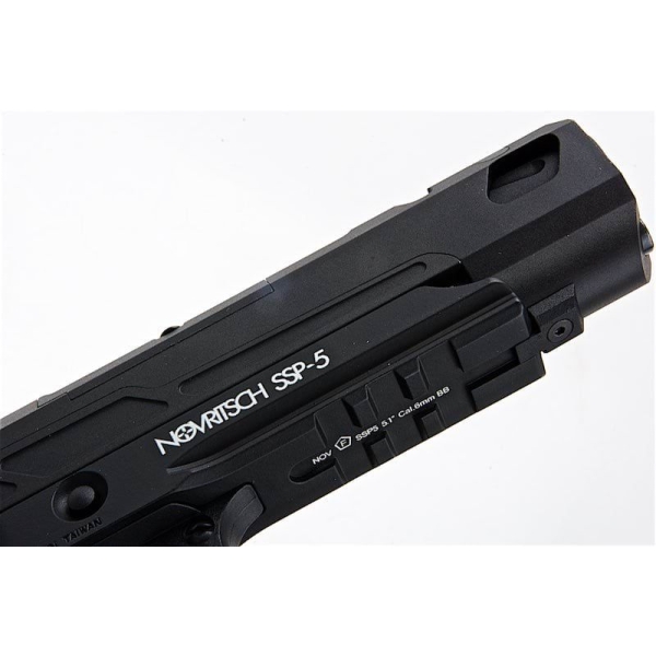 Wholesale Novritsch SSP5 5.1 Green Gas Airsoft Pistol Supplier Black - Image 5