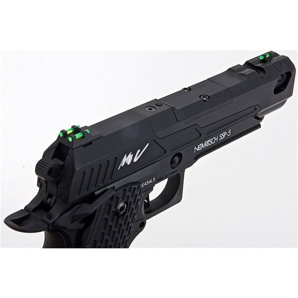 Wholesale Novritsch SSP5 5.1 Green Gas Airsoft Pistol Supplier Black - Image 8