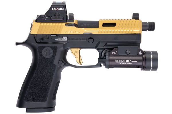 Wholesale Manufacturer Agency Arms SIG Sauer P320 GBB Airsoft Pistol Cerakote Gold - Image 4