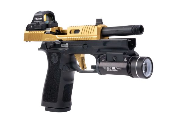 Wholesale Manufacturer Agency Arms SIG Sauer P320 GBB Airsoft Pistol Cerakote Gold - Image 8