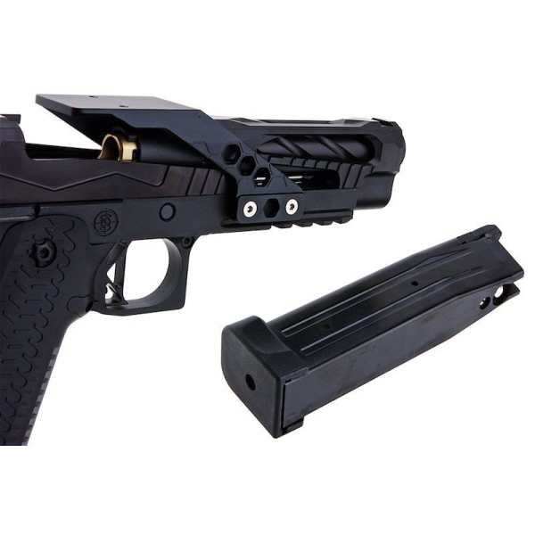 Wholesale SAVIA Hi-Capa Airsoft Pistol Supplier CNC Machined Black Factory - Image 10