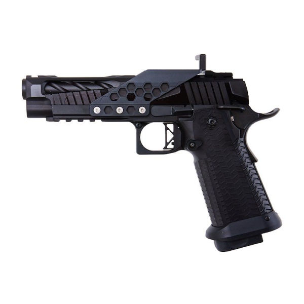 Wholesale SAVIA Hi-Capa Airsoft Pistol Supplier CNC Machined Black Factory - Image 2