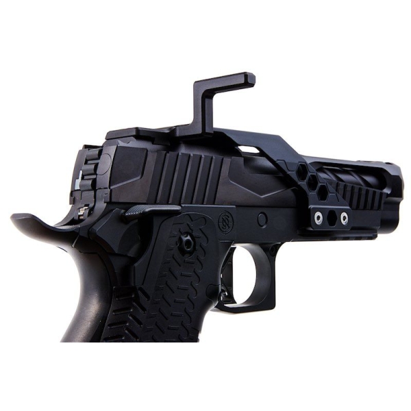 Wholesale SAVIA Hi-Capa Airsoft Pistol Supplier CNC Machined Black Factory - Image 4