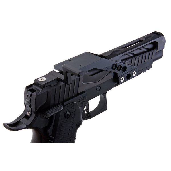 Wholesale SAVIA Hi-Capa Airsoft Pistol Supplier CNC Machined Black Factory - Image 8