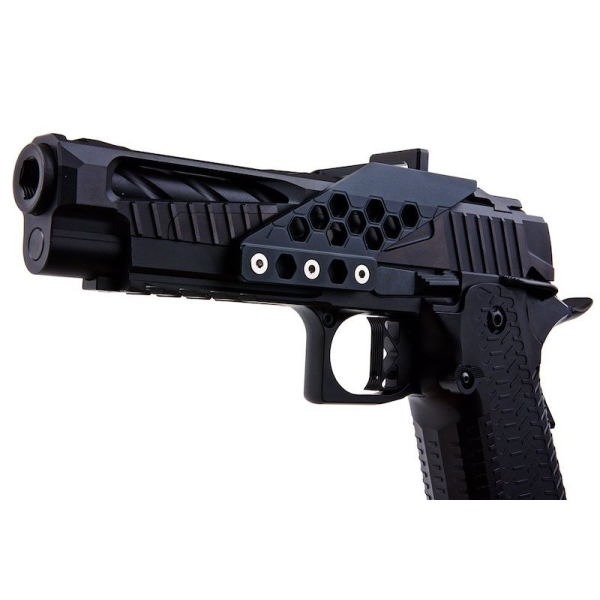 Wholesale SAVIA Hi-Capa Airsoft Pistol Supplier CNC Machined Black Factory - Image 9