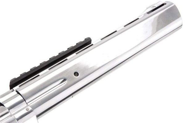 Wholesale CO2 Airsoft Revolver Manufacturer - WinGun 703 6mm 8 Inch Silver - Image 5