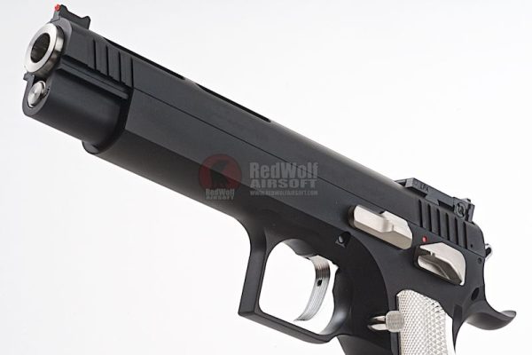 Wholesale Supplier GB01 TF Aluminum 5.5 Inch GBB Airsoft Pistol Black - Image 3