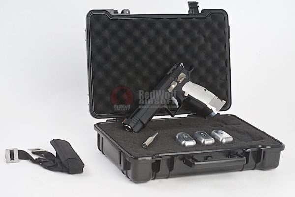 Wholesale Supplier GB01 TF Aluminum 5.5 Inch GBB Airsoft Pistol Black - Image 7