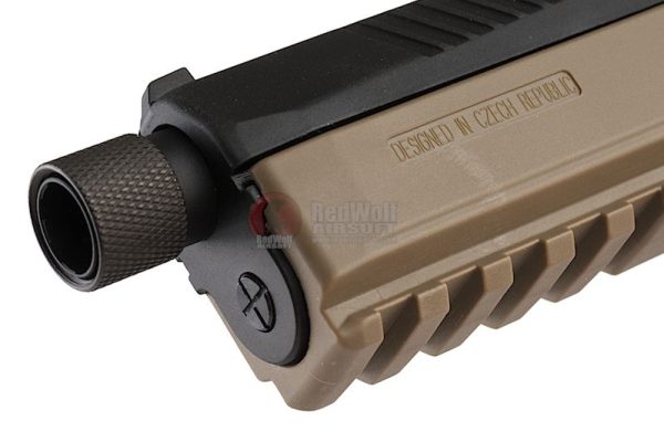 Wholesale Supplier of ASG CZ P-09 Duty CO2 Airsoft Pistol with Threaded Barrel - Tan - Image 3