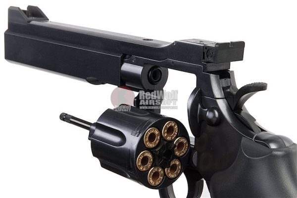 Wholesale Tokyo Marui Python PPC Custom Airsoft Revolver Black Manufacturer - Image 6